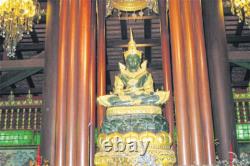 Rare Emerald Buddha Amulet Pendant in Solid 18K Gold Waterproof Case Thai Luck 9 Rare Emerald Buddha Amulet Pendant in Solid 18K Gold Waterproof Case Thai Luck 9