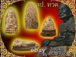 Rare! LP THUAD Wat Chang Hai OLD Thai Amulet Buddha Lucky Pendant Protect Life
