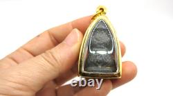 Rare Lek Lai Phra Rahu Rahoo Om Jan Pendant Thai Buddha Amulet LP Suang 1976