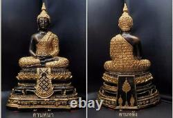 Rare Lek Nampee Thai Buddha Statue Gold Blessed form Thai Temple