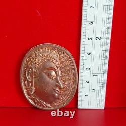 Rare Magic Nimitwichimarn Buddha UFO Ajarn Mom Thai Amulet Wealth Protection N8