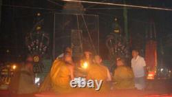 Rare Magic Nimitwichimarn Buddha UFO Ajarn Mom Thai Amulet Wealth Protection N8