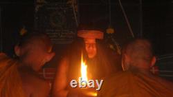 Rare Magic Nimitwichimarn Buddha UFO Ajarn Mom Thai Amulet Wealth Protection N8
