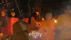 Rare Magic Nimitwichimarn Buddha UFO Ajarn Mom Thai Amulet Wealth Protection N8