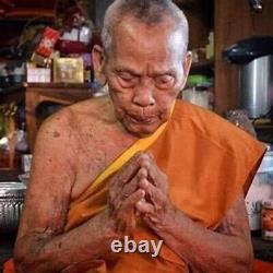 Rare! Meed Mor Knife Arkom Kata LP Phat Old Wat Thai Amulet Buddha Antique Safe