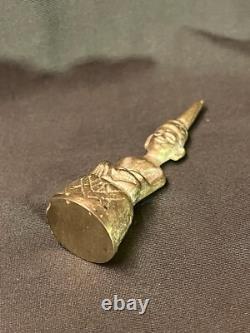 Rare Old Ancient Laos-thai Buddha Amulet Phra Chiang Rung, Art Of Lan Chang