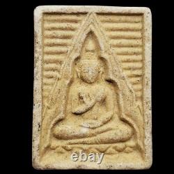Rare Old Buddha Pendant Thai Amulet Blessed Talisman for Luck & Safety