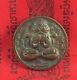 Rare Old Coin Phra Pidta Pung Pakan First Edition B. E. 2530 Thai Amulet Buddha