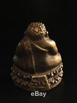 Rare Old Phra Sangkajai LP Tim Wat Lahanrai Thai Buddha Amulet Luck Rich Protect