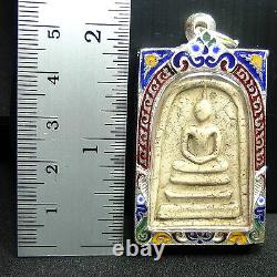 Rare Old Phra Somdej Toh Wat Rakhang Thai Buddha amulet Top 5. #2