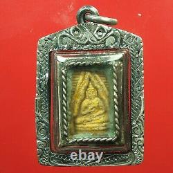Rare Old Phra Somdej Wat PakNam Thai Buddha Amulet, Certificate card #2
