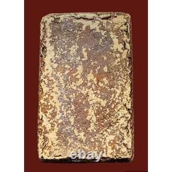 Rare PHRA SOMDEJ WAT RAKANG Pim Yai Gold Lacquered Amulet Thai Buddha Talisman