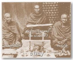 Rare! PHRA SOMDEJ Wat Rakang Pim Thansam 118Yrs LP TOH Old Thai Amulet Buddha #3
