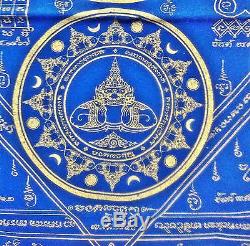 Rare Pha Yantra Yai Thai Buddha Amulet Lp Wat Raikhing Mongkol Jatukarm