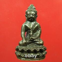 Rare Phra Kring Base Gold, LP Tim, Wat Rahanrai, Rayong. Thai buddha amulet&Card