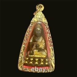 Rare Phra Kring Blessed Pawares Thai Buddha Sacred Pendant Amulet Protect K380