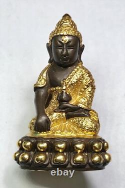 Rare Phra Kring Blessed Pawares Thai Buddha Sacred Pendant Amulet Protect K380