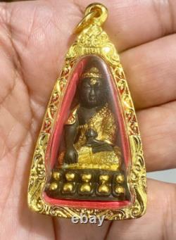Rare Phra Kring Blessed Pawares Thai Buddha Sacred Pendant Amulet Protect K380 Rare Phra Kring Blessed Pawares Thai Buddha Sacred Pendant Amulet Protect K380