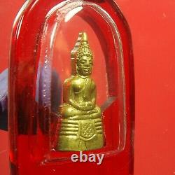 Rare Phra Kring LP Sothorn Wat Sothon Wararam BE2508, Thai buddha amulet & Card