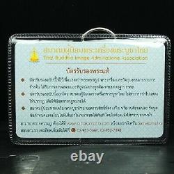 Rare Phra Kring, LP Tim (Samakom Card), Wat Rahanrai, Rayong. Thai buddha amulet
