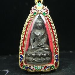 Rare Phra Kring, LP Tim (Samakom Card), Wat Rahanrai, Rayong. Thai buddha amulet