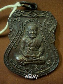 Rare Phra LP TUAD Ajarn Tim Wat Changhai Year B. E. 2522 Real Thai Buddha Amulet