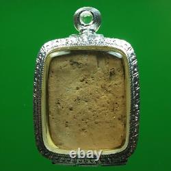 Rare Phra Loungpor Pan Wat Bang Nom Kho, BE 2527, Thai buddha amulet #14
