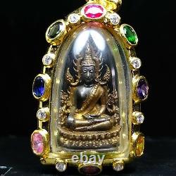 Rare. Phra Phutt Tha Chinnaraj, Wat Phrasri Rattana, Mahathat, Thai Buddha amulet