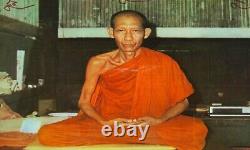 Rare! Phra Pidta LP Kasem Kemmako BE2538 Final Gen. Old Wat Thai Amulet Buddha