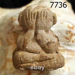 Rare Phra Pit Ta(Pitta) LP Koon Wat Ban Rai Thai Buddha Amulet #7736g
