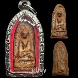Rare Phra Rod Thai Buddha Amulet Protection from Danger Sacred Talisman