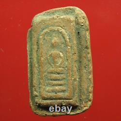 Rare Phra Somdej Kru Wat Pho Ayutthaya. BE. 2440-2450 Thai buddha amulet&Card#1
