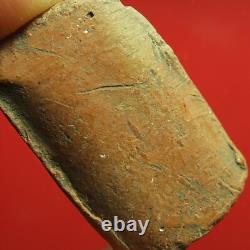 Rare Phra Somdej Kru Wat Pho Ayutthaya. BE. 2440-2450 Thai buddha amulet&Card#1