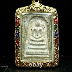 Rare Phra Somdej Toh Wat Rakhang Buddha, Phim Yai, Real Silver casing #4