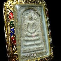 Rare Phra Somdej Toh Wat Rakhang Buddha, Phim Yai, Real Silver casing #4