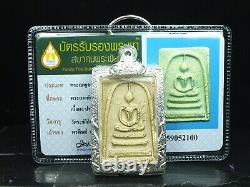 Rare Phra Somdej Toh Wat Rakhang Buddha, Phim Yai, Thai buddha amulet Certi Card9