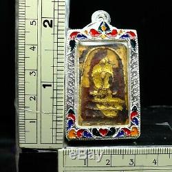 Rare Phra Somdej Toh Wat Rakhang, Phim Sen dai, Thai buddha amulet Certi Card