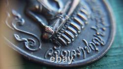 Rare! Thai Amulet Buddha and Three Heads Mythical Elephant Erawan Talisman