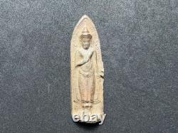Rare Thai Amulet Phra Ruang Lang Rang Puen Sukhothai Lead Alloy Buddha Antique