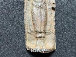 Rare Thai Amulet Phra Ruang Lang Rang Puen Sukhothai Lead Alloy Buddha Antique