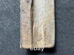 Rare Thai Amulet Phra Ruang Lang Rang Puen Sukhothai Lead Alloy Buddha Antique