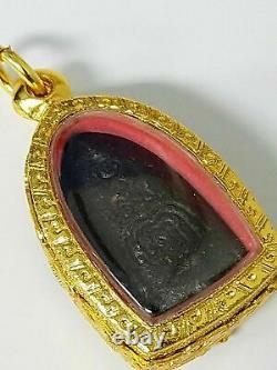 Rare! Thai Buddha Amulet, Phra Rod, Luang Phor Pae, Old Talisman, Holy Buddha