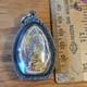 Rare Thai Buddha Amulet Power And Light, In Real Silver Sealed Case