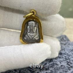 Rare Vintage Phra Pidta Phim Buddha Thai Amulet 22K Chao Khun Phon