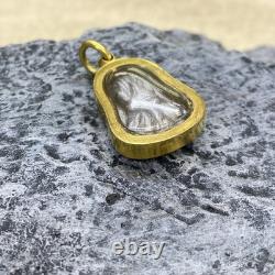 Rare Vintage Phra Pidta Phim Buddha Thai Amulet 22K Chao Khun Phon