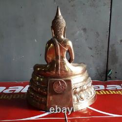 Real 100 % OLd LP Sothon Statue Thai Buddha Amulet Talisman Holy Magic Rare