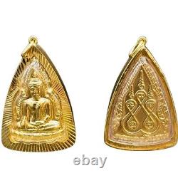 Real 18k gold pendant Chinnarat High Quality Buddha amulet magic Thai charm