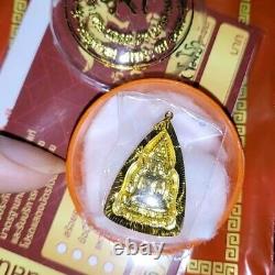 Real 18k gold pendant Chinnarat High Quality Buddha amulet magic Thai charm