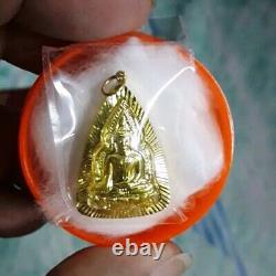 Real 18k gold pendant Chinnarat High Quality Buddha amulet magic Thai charm