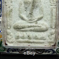 Real Clay Pra Khun Phan LP. TIM thai buddha amulet BE 2517 Pim2 (Second Block)